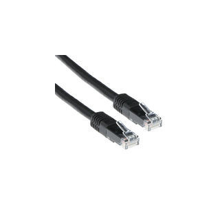 ACT Ib5920 Cat5e U/utp black 20.00M
