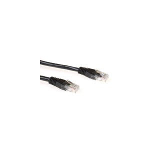 Act Zwarte 7 meter U/utp cat6a LSZH patchkabel M/RJ45 connectore