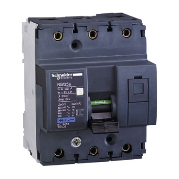 Acti9 NG125N - installatieautomaat 3P - in=125a - C-karakteristiek
