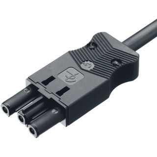 Adels Patchkabel gebouwinstallatie 3P contrastekker (female) vrij kabeluiteinde 1500MM ac 166 alcgb/315 150