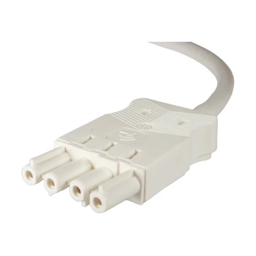 Adels Aansluitsnoer patchkabel gebouwinstallatie 4P contrastekker (female) vrij kabeluiteinde 2000MM