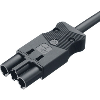 Adels Patchkabel gebouwinstallatie 3P stekker vrij kabeluiteinde 1000MM ac 166 aclgs/325 100