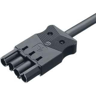 Adels Patchkabel gebouwinstallatie 4P stekker vrij kabeluiteinde 1000MM ac 166 alcgs/415 100