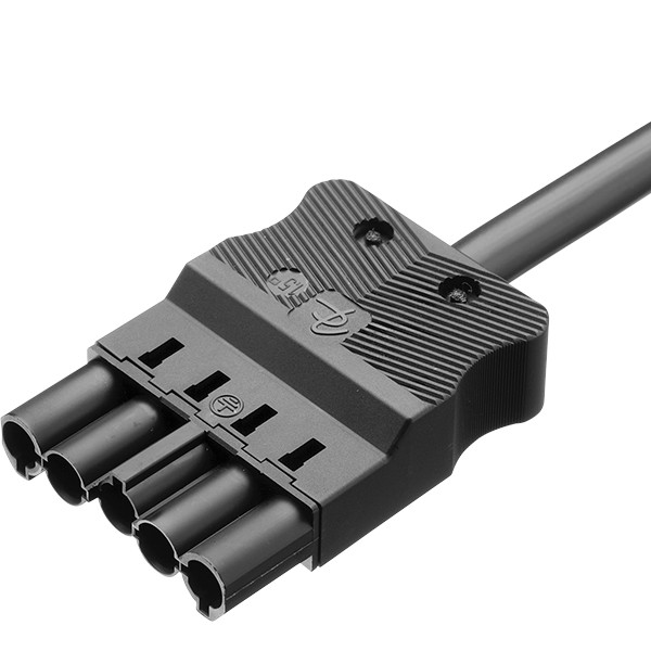 Adels Patchkabel gebouwinstallatie 5P stekker vrij kabeluiteinde 3000MM ac 166 alcgs/515 300