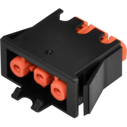 Adels Chassisdeel 3-polig female hellrot