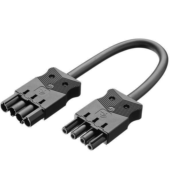 Adels Patchkabel gebouwinstallatie 4P stekker contrastekker (female) 1000MM ac 166 VLCG/415 100