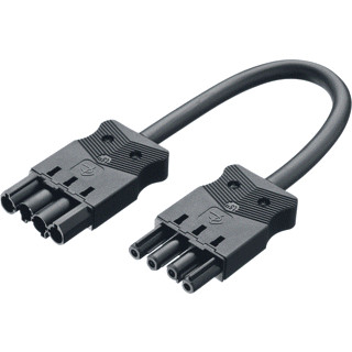 Adels Patchkabel gebouwinstallatie 4P stekker contrastekker (female) 1000MM ac 166 VLCG/415 100