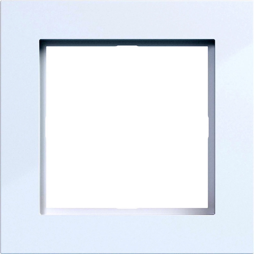 Afdekraam 1-voudig, A.1, lichtwit glanzend