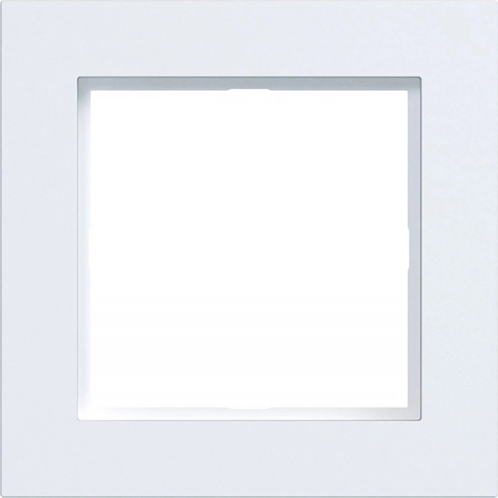 Afdekraam 1-voudig, A.1, lichtwit mat