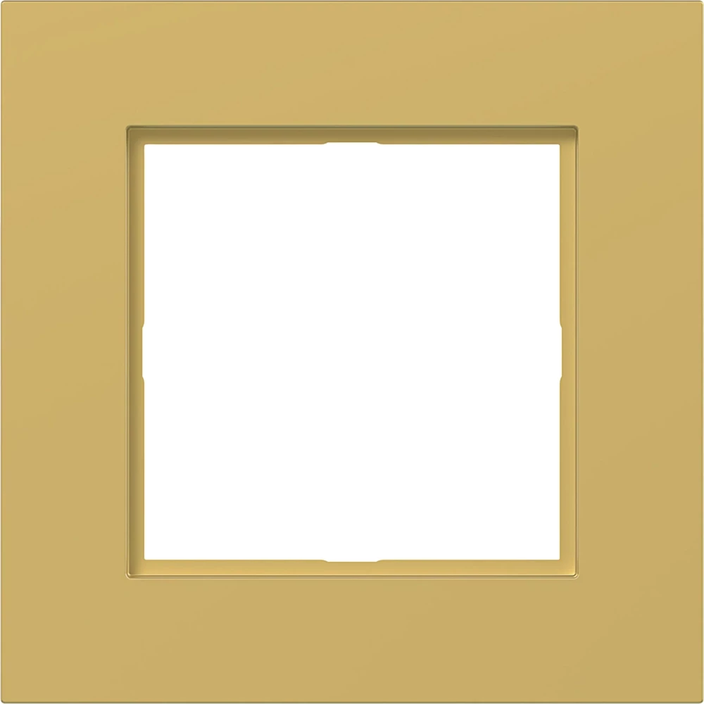 Afdekraam 1-voudig, A.8, gold, metalic