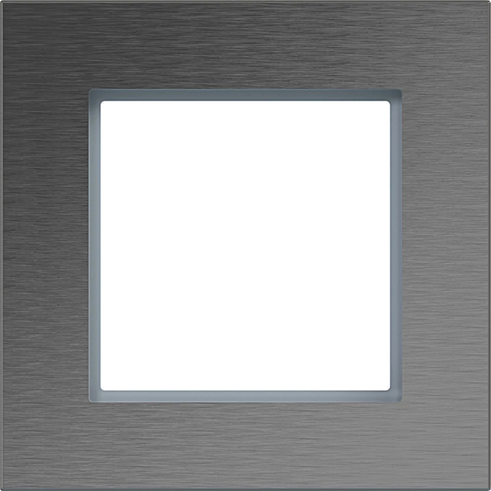 Afdekraam 1-voudig, A.8, roestvrij staal