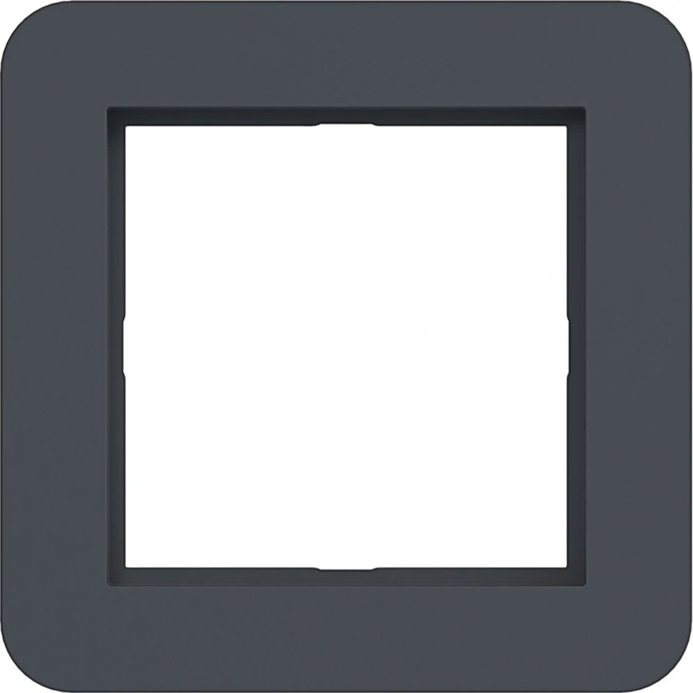 Afdekraam 1-voudig, C.1, antraciet