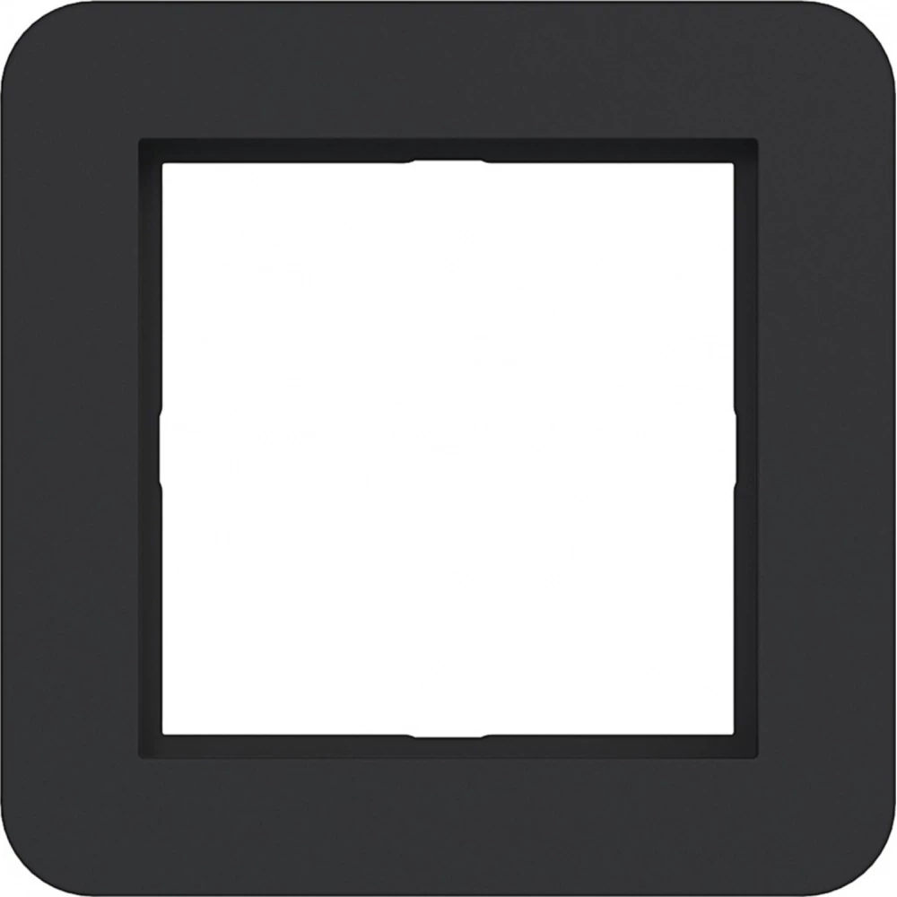 Afdekraam 1-voudig, C.1, nachtzwart mat