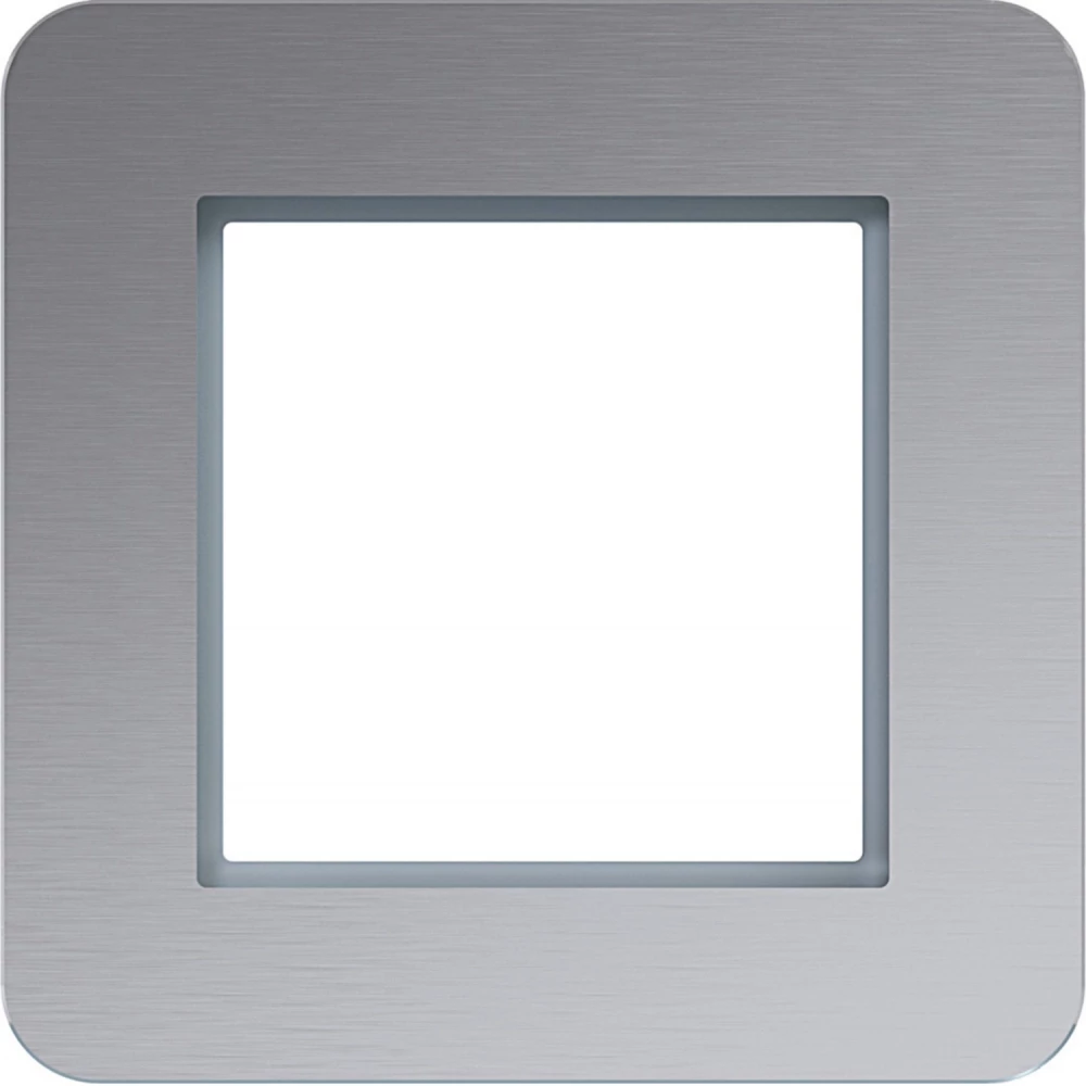 Afdekraam 1-voudig, C.8, aluminium