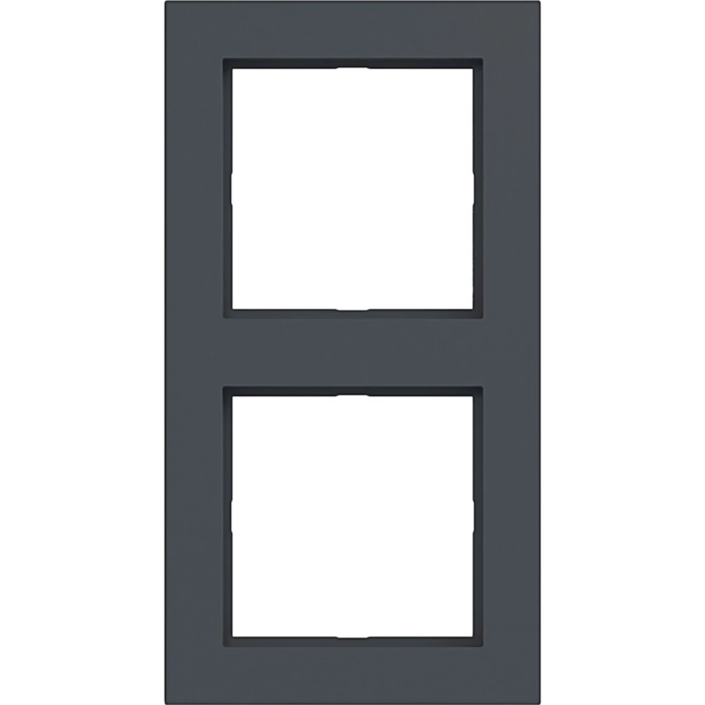 Afdekraam 2-voudig, A.1, antraciet