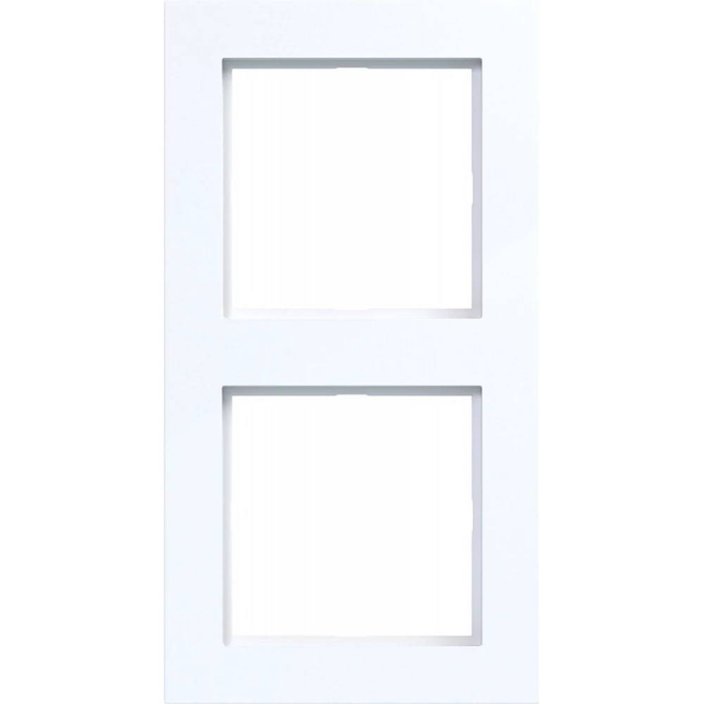 Afdekraam 2-voudig, A.1, lichtwit glanzend