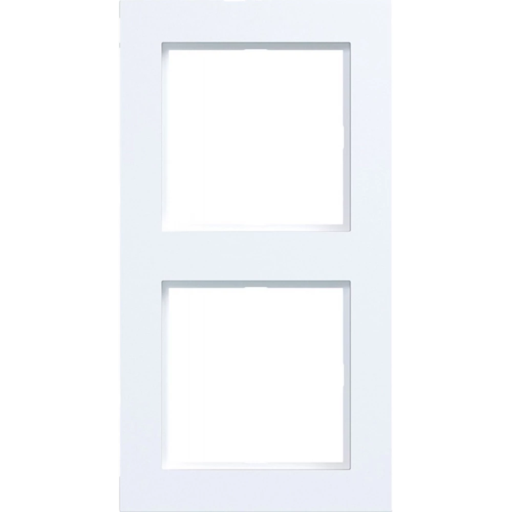 Afdekraam 2-voudig, A.1, lichtwit mat