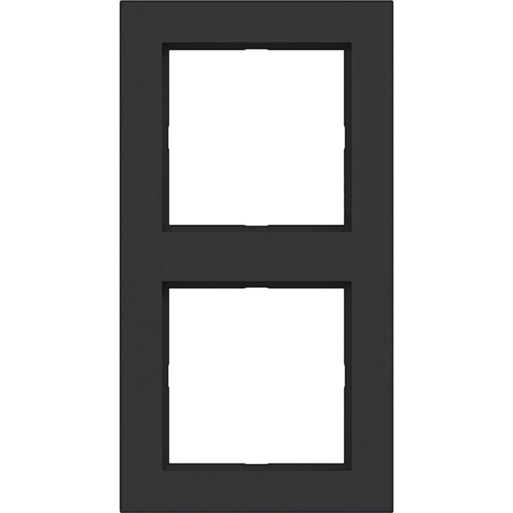 Afdekraam 2-voudig, A.1, nachtzwart mat