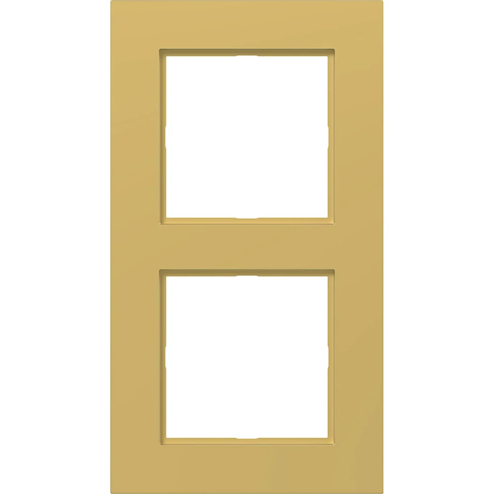 Afdekraam 2-voudig, A.8, gold, metalic