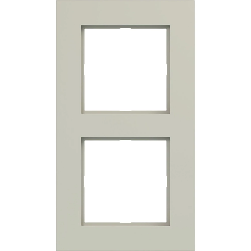 Afdekraam 2-voudig, A.8, pebble, mat