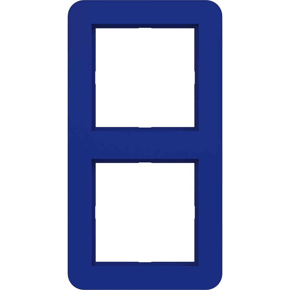 Afdekraam 2-voudig, C.1, cobalt, mat