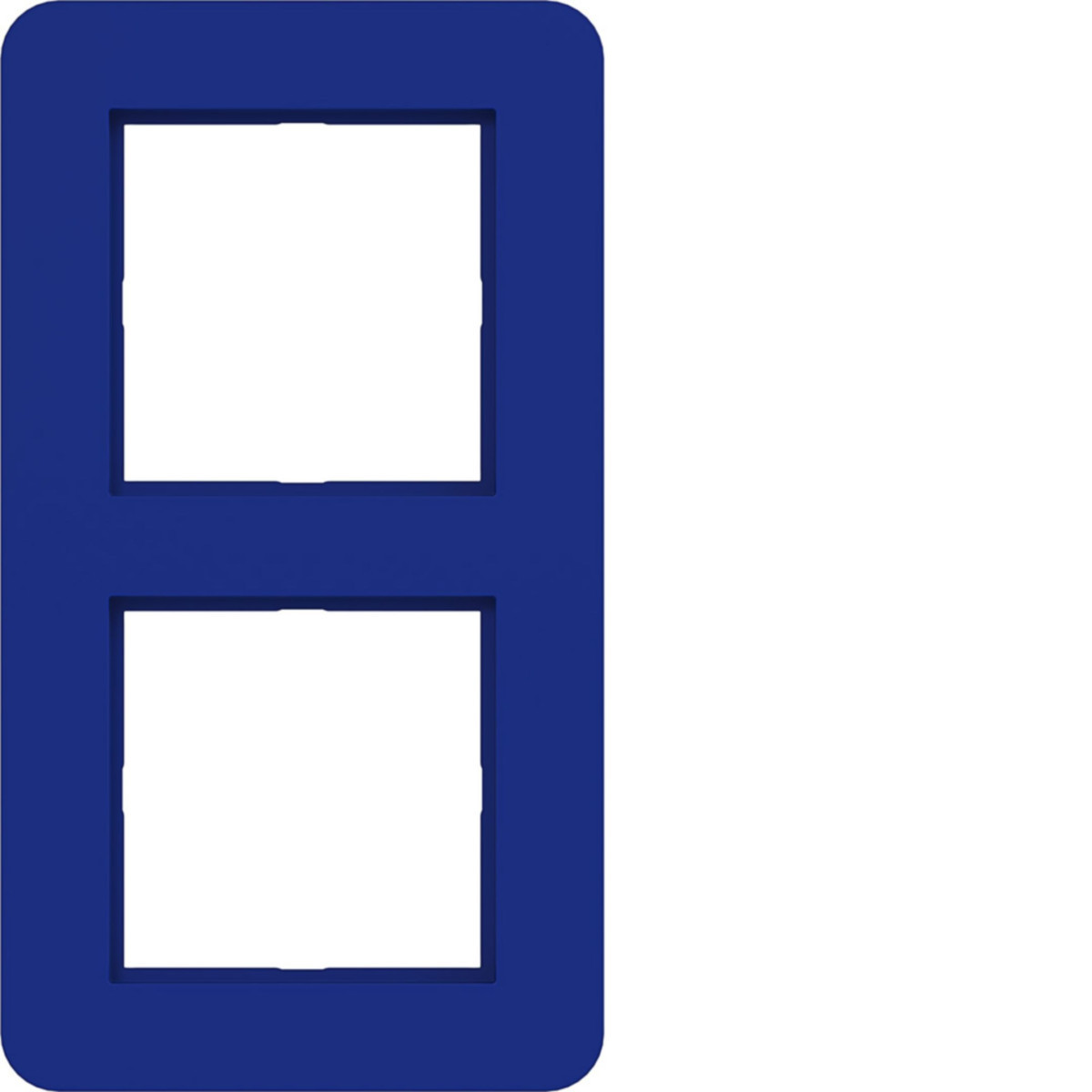 Afdekraam 2-voudig, C.8, cobalt, mat