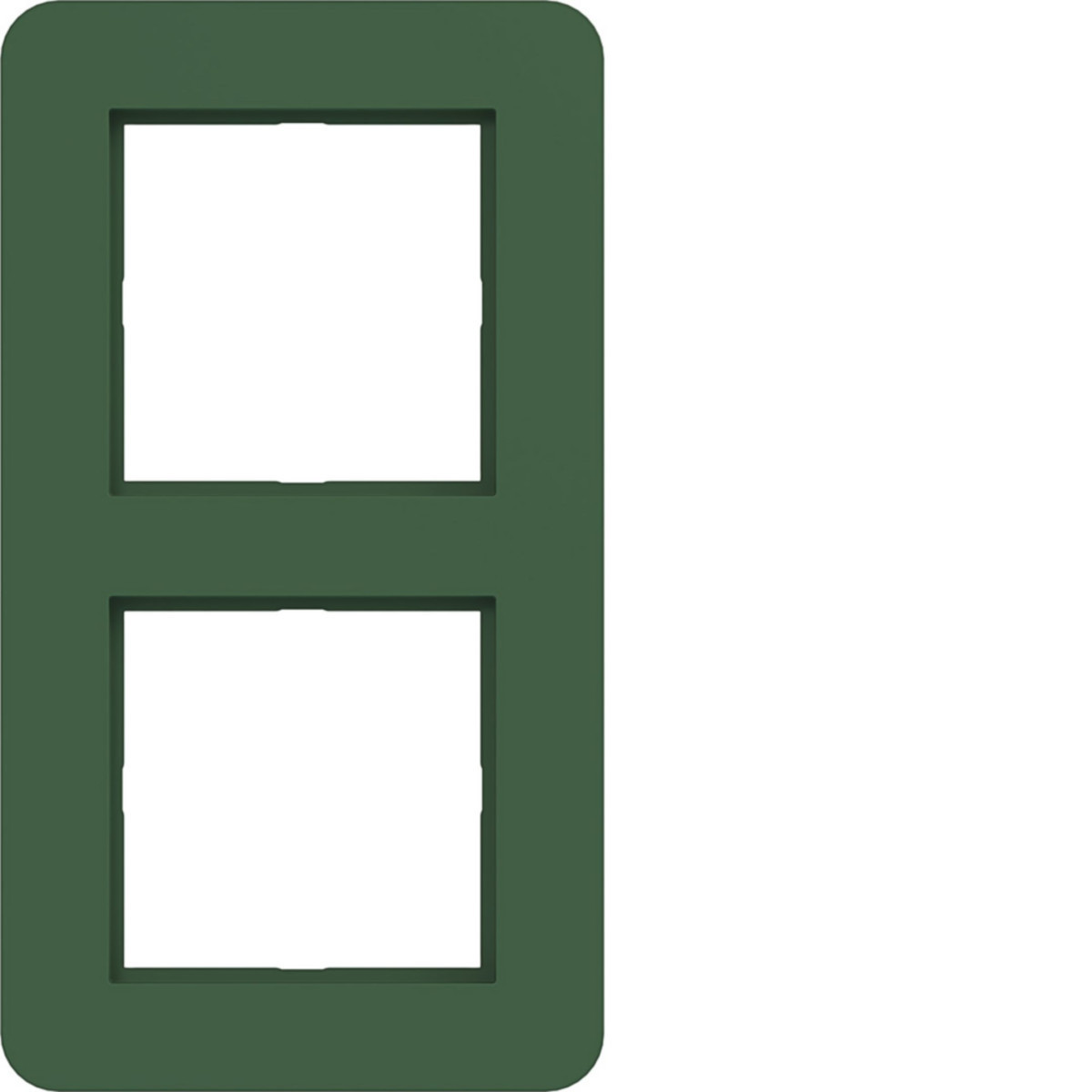 Afdekraam 2-voudig, C.8, forest, mat