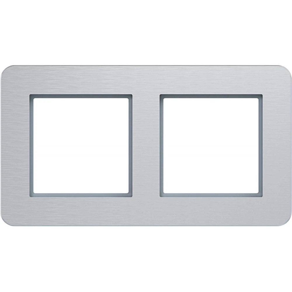 Afdekraam 2-voudig, horizontaal, C.8, aluminium