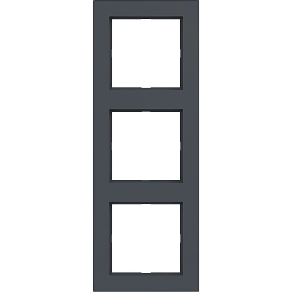 Afdekraam 3-voudig, A.1, antraciet