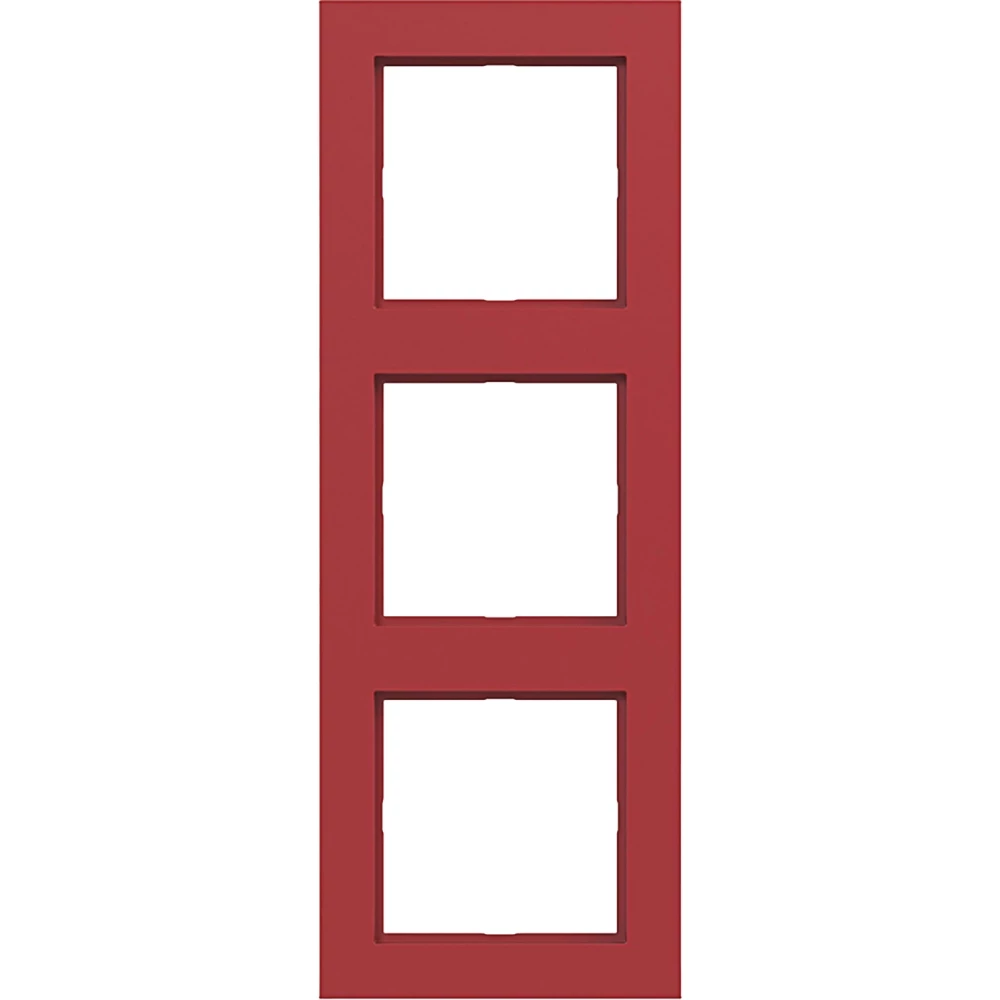 Afdekraam 3-voudig, A.1, rood glanzend