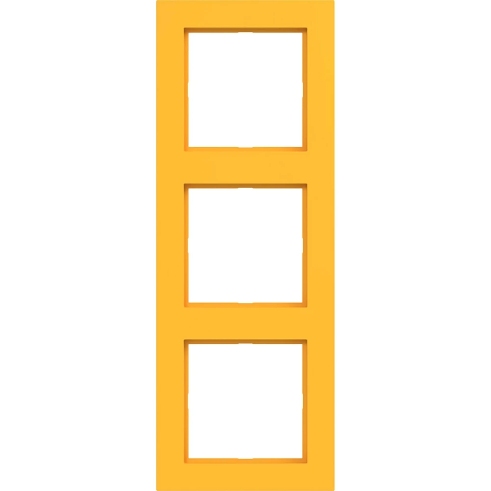 Afdekraam 3-voudig, A.1, saffron, mat