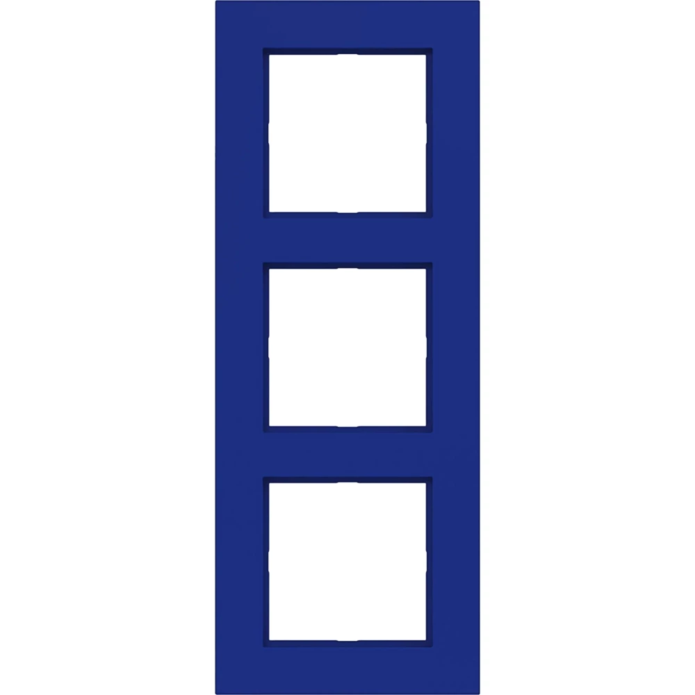 Afdekraam 3-voudig, A.8, cobalt, mat