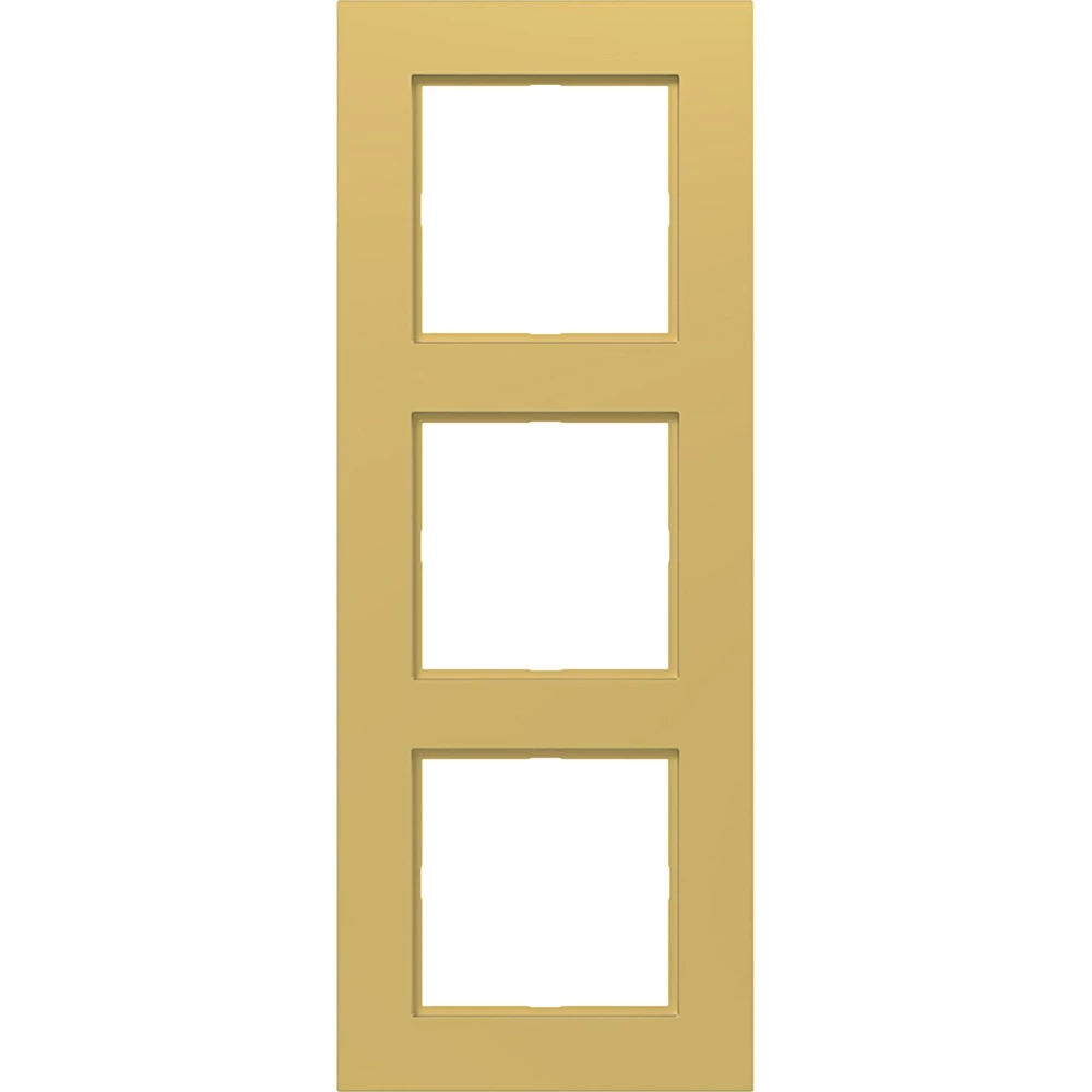 Afdekraam 3-voudig, A.8, gold, metalic