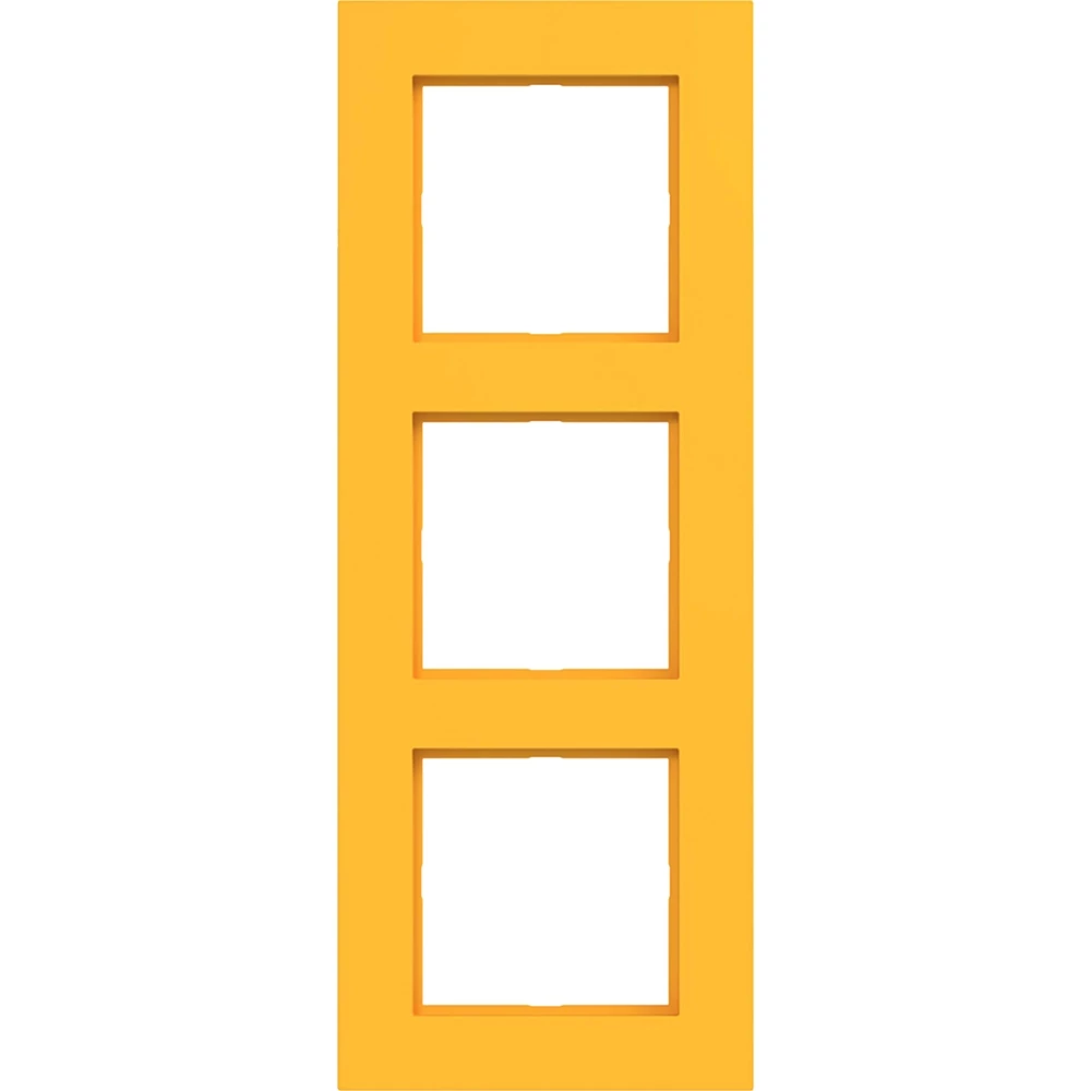 Afdekraam 3-voudig, A.8, saffron, mat