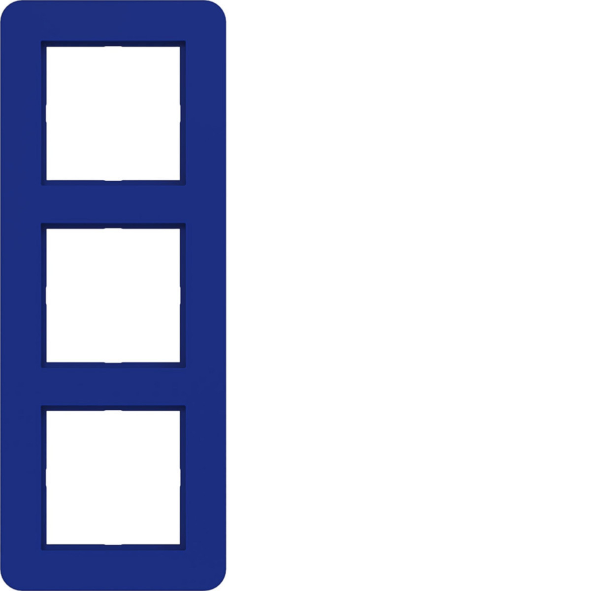 Afdekraam 3-voudig, C.8, cobalt, mat