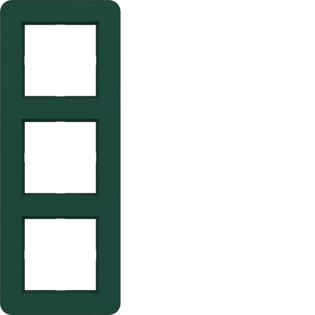Afdekraam 3-voudig, C.8, jade, halfglanzend