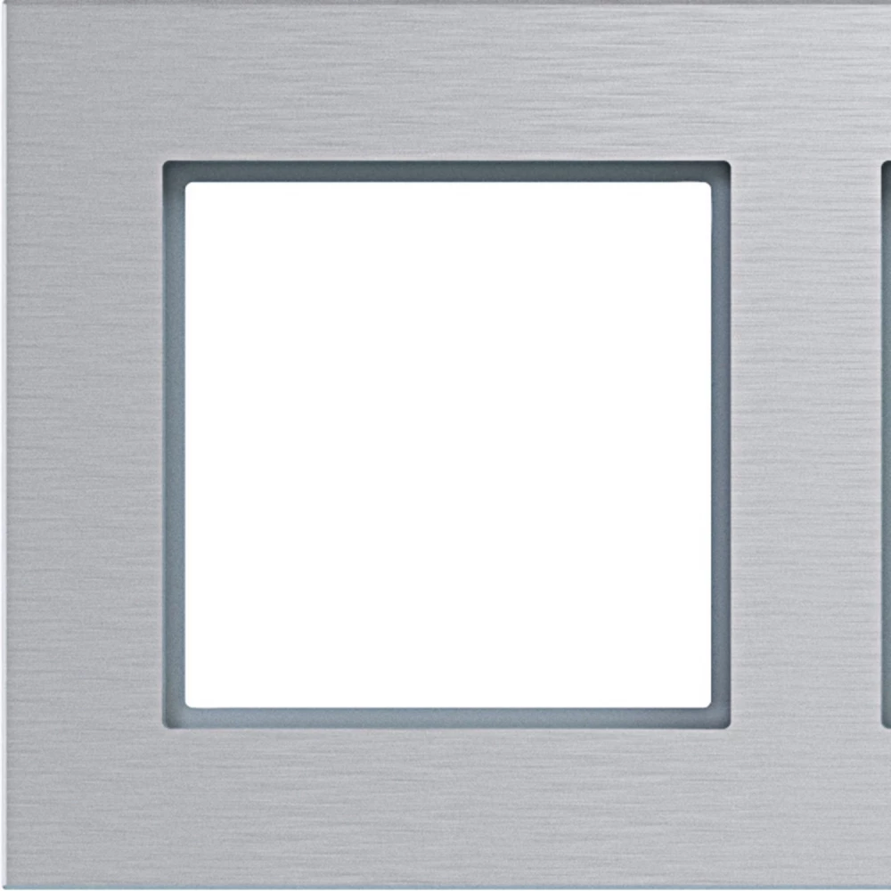 Afdekraam 3-voudig horizontaal, A.8, aluminium