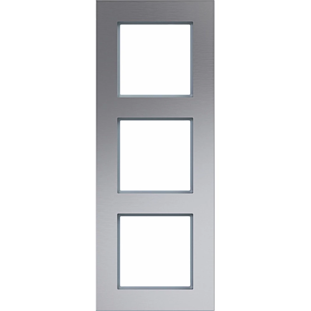 Afdekraam 3-voudig verticaal, A.8, aluminium