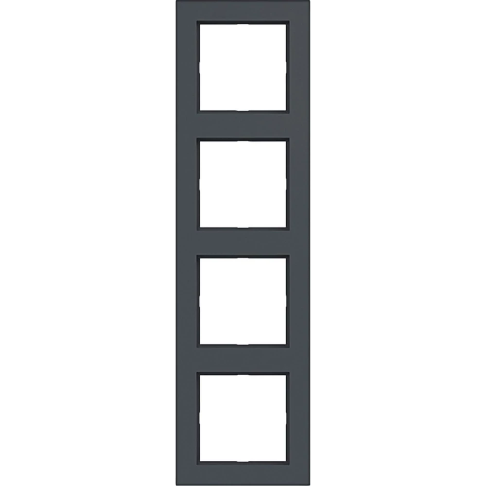 Afdekraam 4-voudig, A.1, antraciet