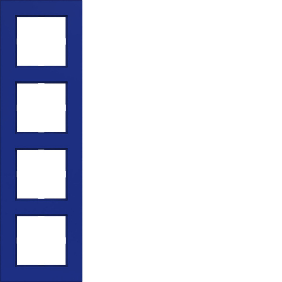Afdekraam 4-voudig, A.8, cobalt, mat