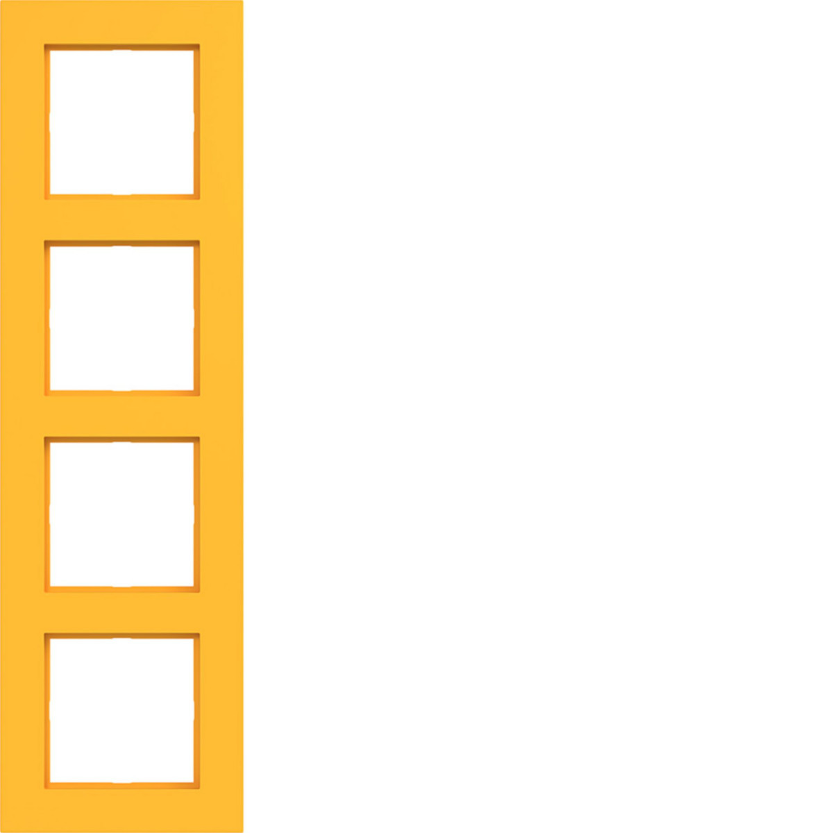 Afdekraam 4-voudig, A.8, saffron, mat
