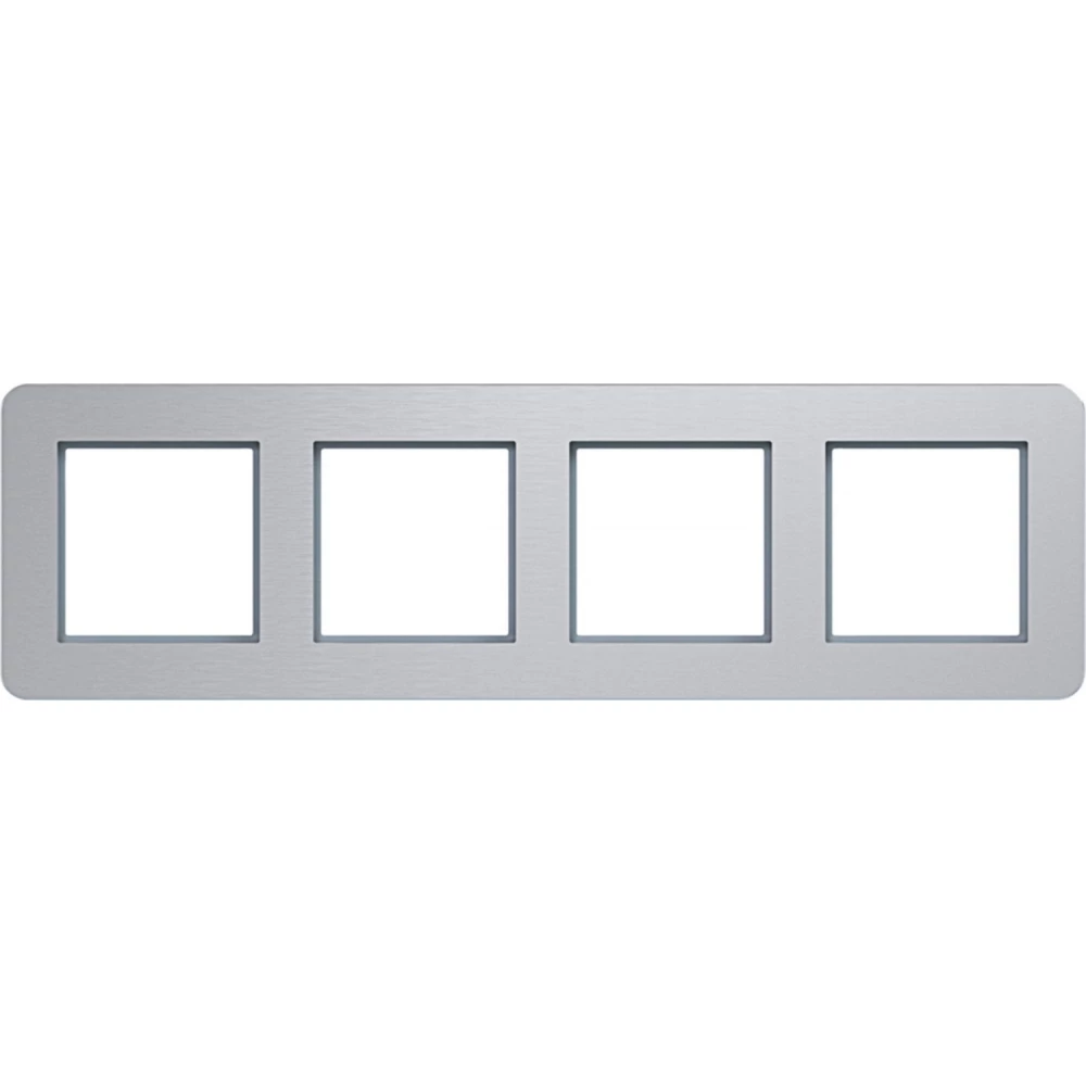 Afdekraam 4-voudig horizontaal, C.8, aluminium