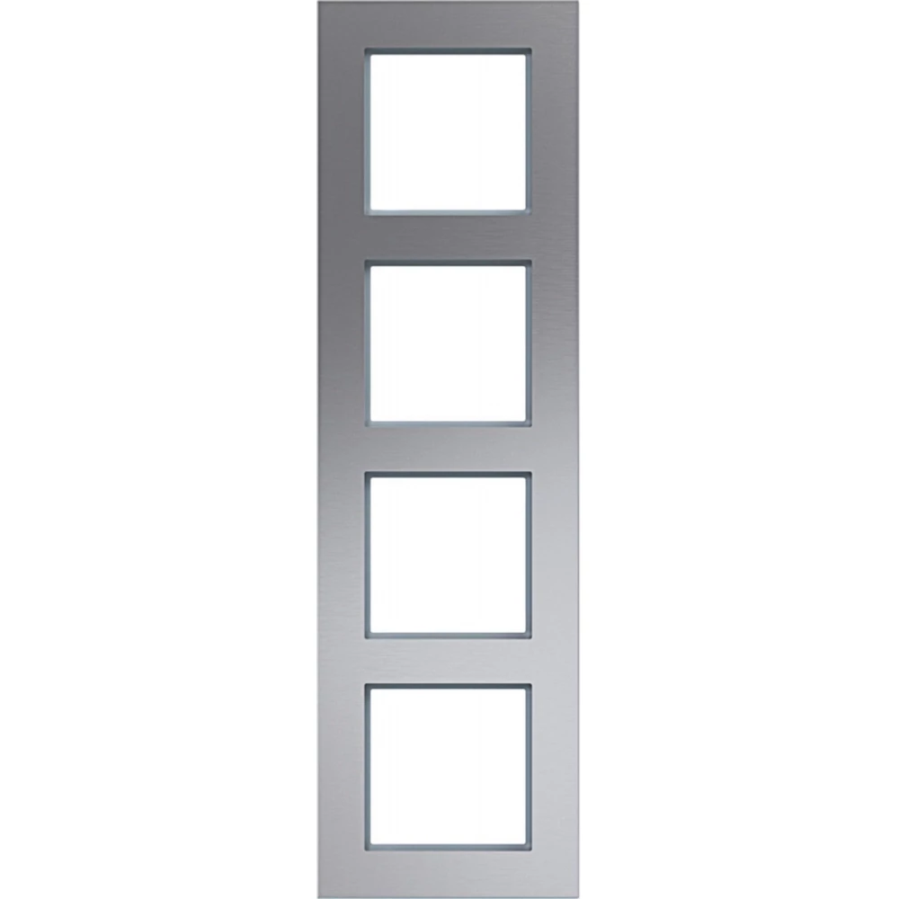 Afdekraam 4-voudig verticaal, A.8, aluminium