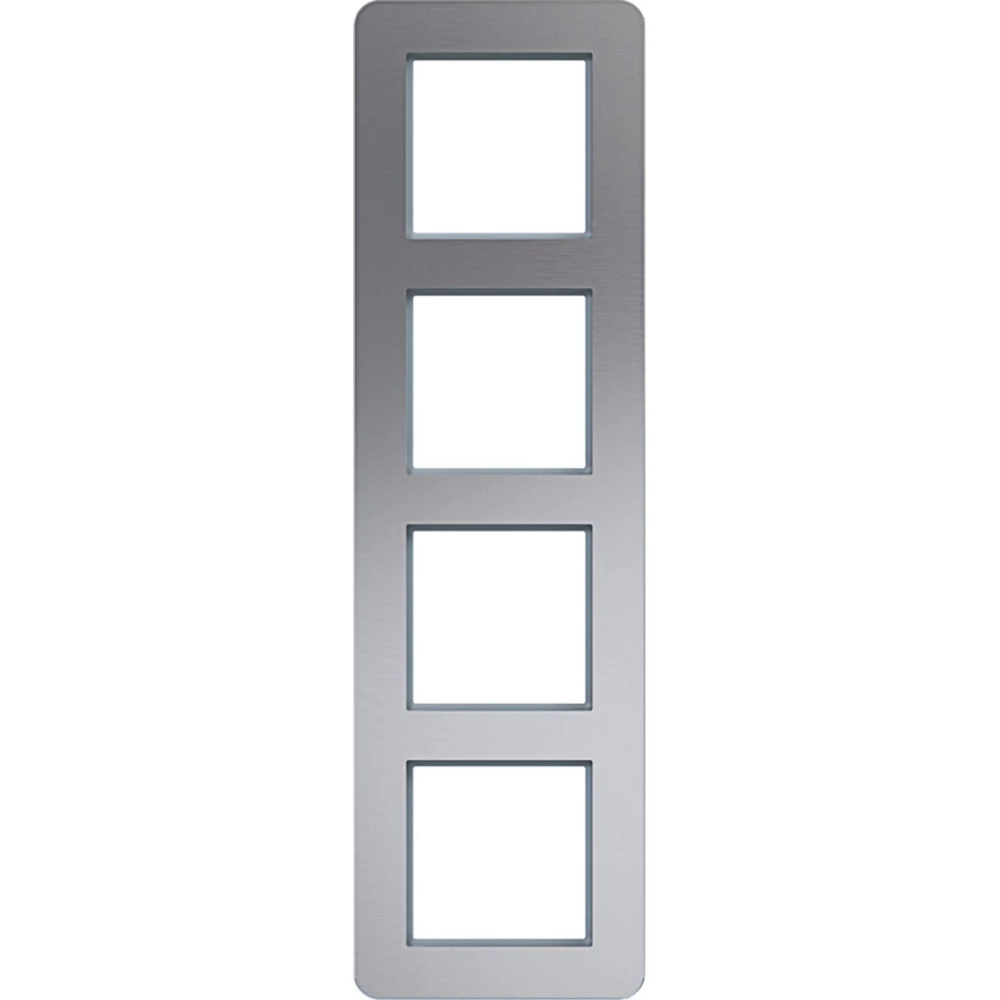 Afdekraam 4-voudig verticaal, C.8, aluminium