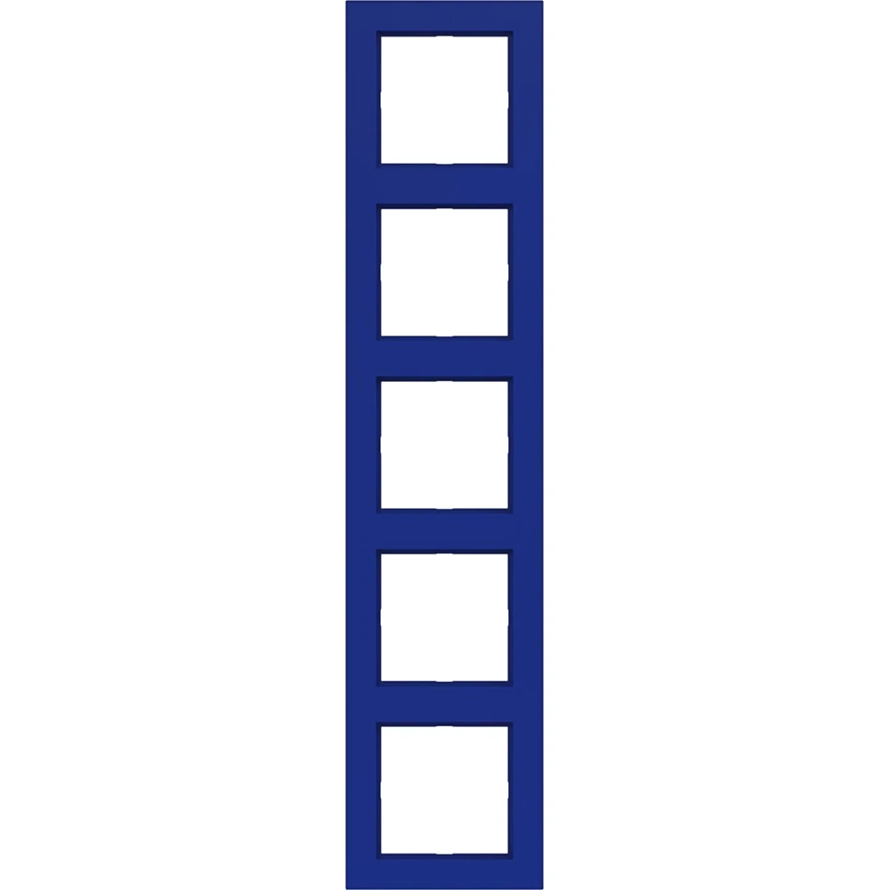 Afdekraam 5-voudig, A.1, cobalt, mat