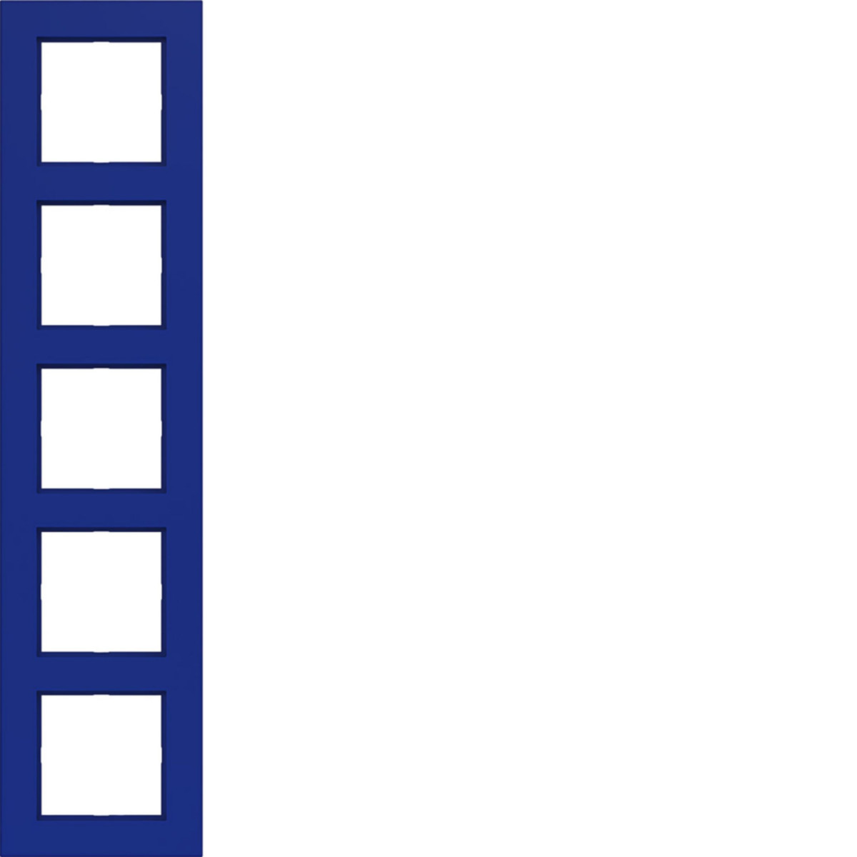 Afdekraam 5-voudig, A.8, cobalt, mat