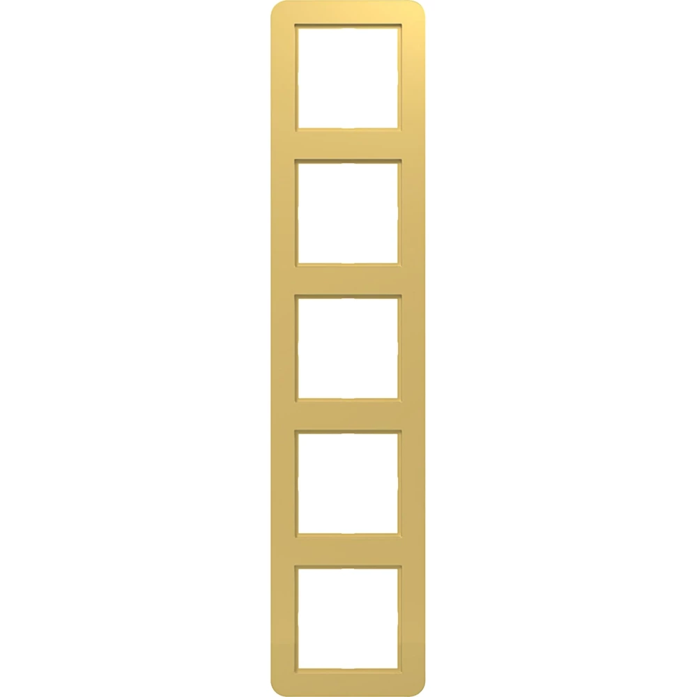 Afdekraam 5-voudig, C.1, gold, metalic