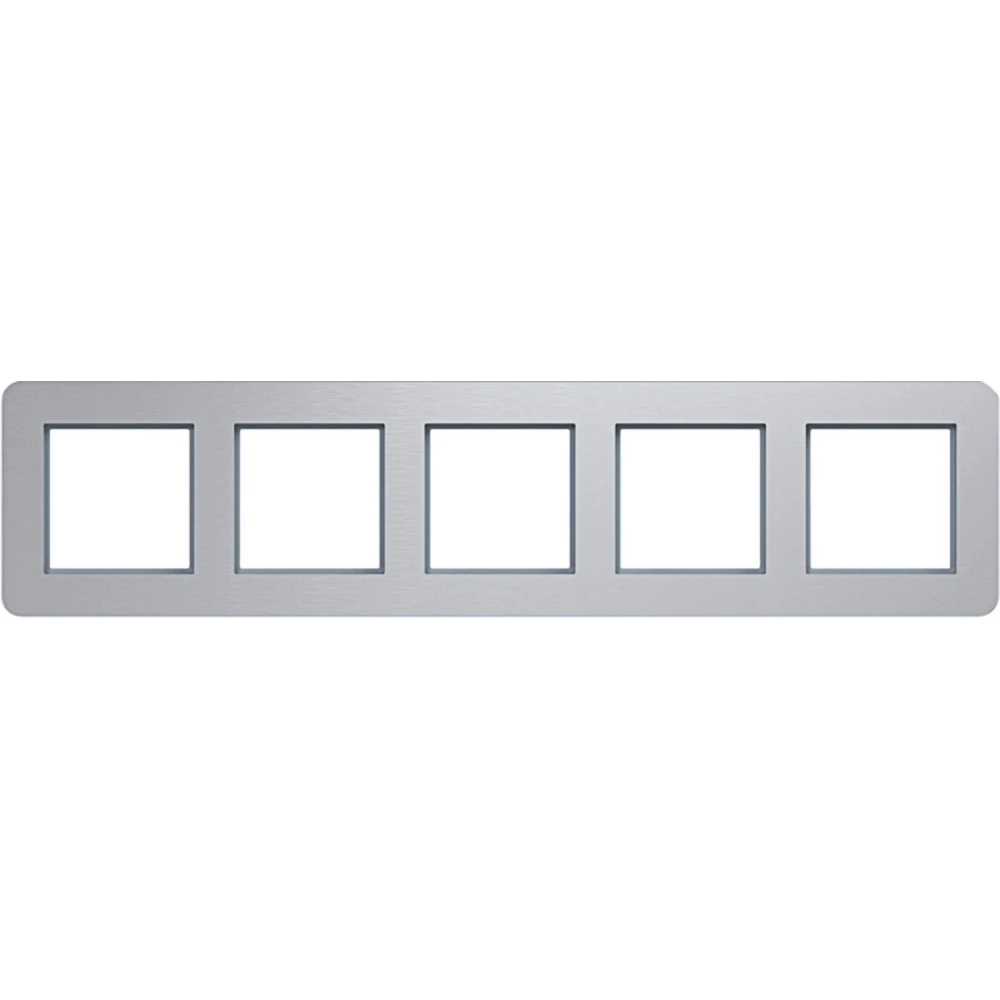 Afdekraam 5-voudig horizontaal, C.8, aluminium