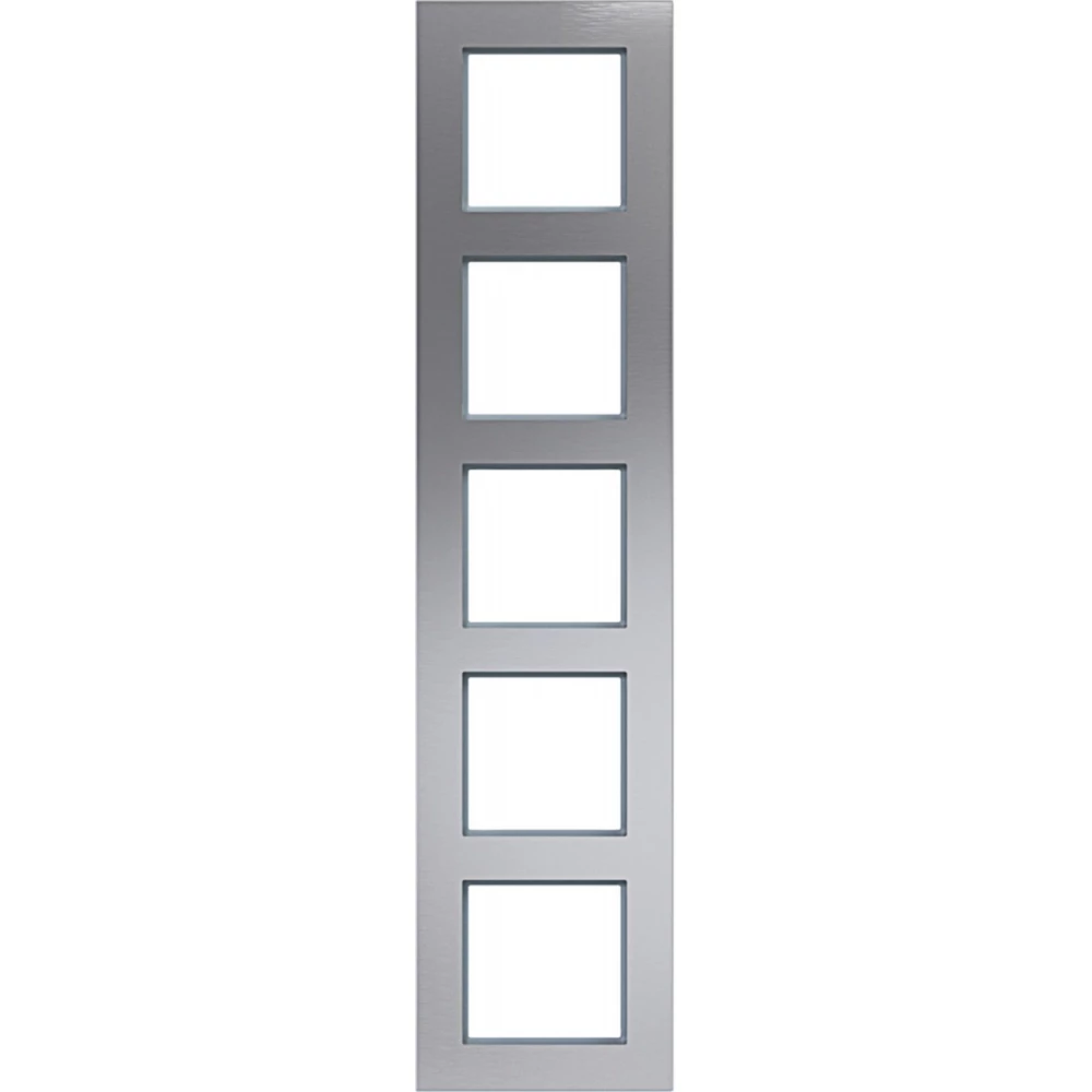 Afdekraam 5-voudig verticaal, A.8, aluminium