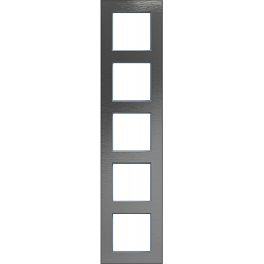 Afdekraam 5-voudig verticaal, A.8, roestvrij staal